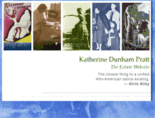 Tablet Screenshot of katherinedunhampratt.com
